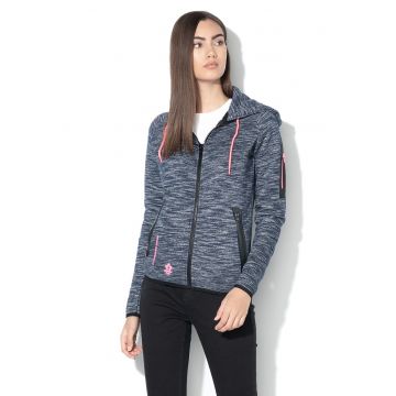 Hanorac cu fermoar Gap - Bleumarin