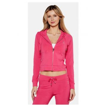 Hanorac cu logo din strasuri Ola -