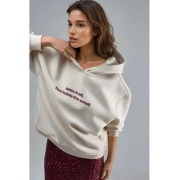 Hanorac dama -  Bej - Textil