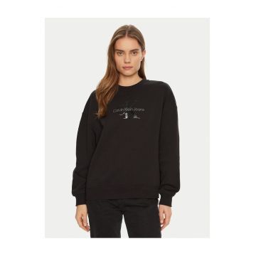 Hanorac dama  culoare negru - din material de calitate -