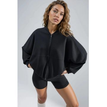 Hanorac dama  neopren - negru