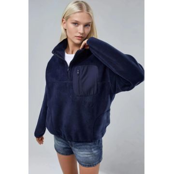 Hanorac dama -  Textil - Bleumarin