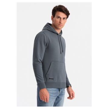 Hanorac de bumbac cu buzunar kangaroo