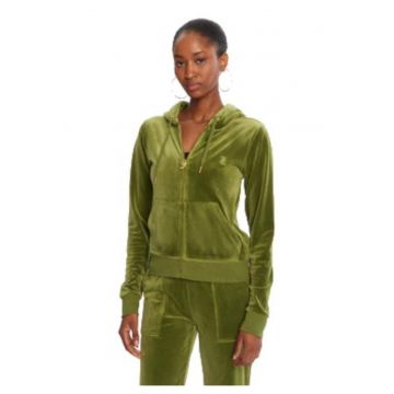 Hanorac de dama -  poliester/elastan - verde