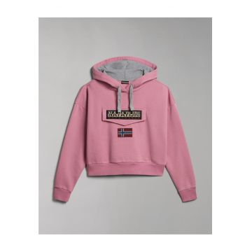 Hanorac din amestec bumbac cu logo brodat Burgee -