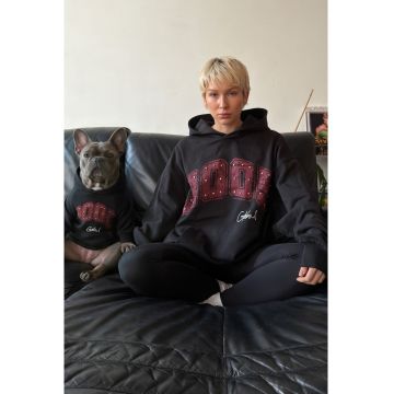 Hanorac lejer cu imprimeu grafic