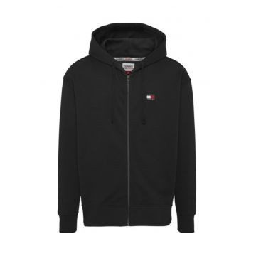 Hanorac relaxed fit cu fermoar