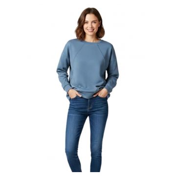 Bluza de trening cu cusaturi in relief -