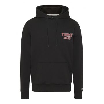 Hanorac cu logo - Negru