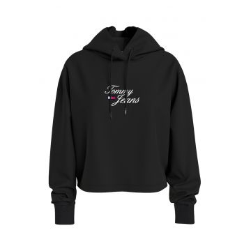 Hanorac dama -  Bumbac - Negru - Negru