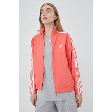 adidas Originals bluză Adicolor HF7461 femei, culoarea roz, uni HF7461-SEMTUR